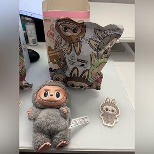 Authentic Sesame Bean Macaron Labubu